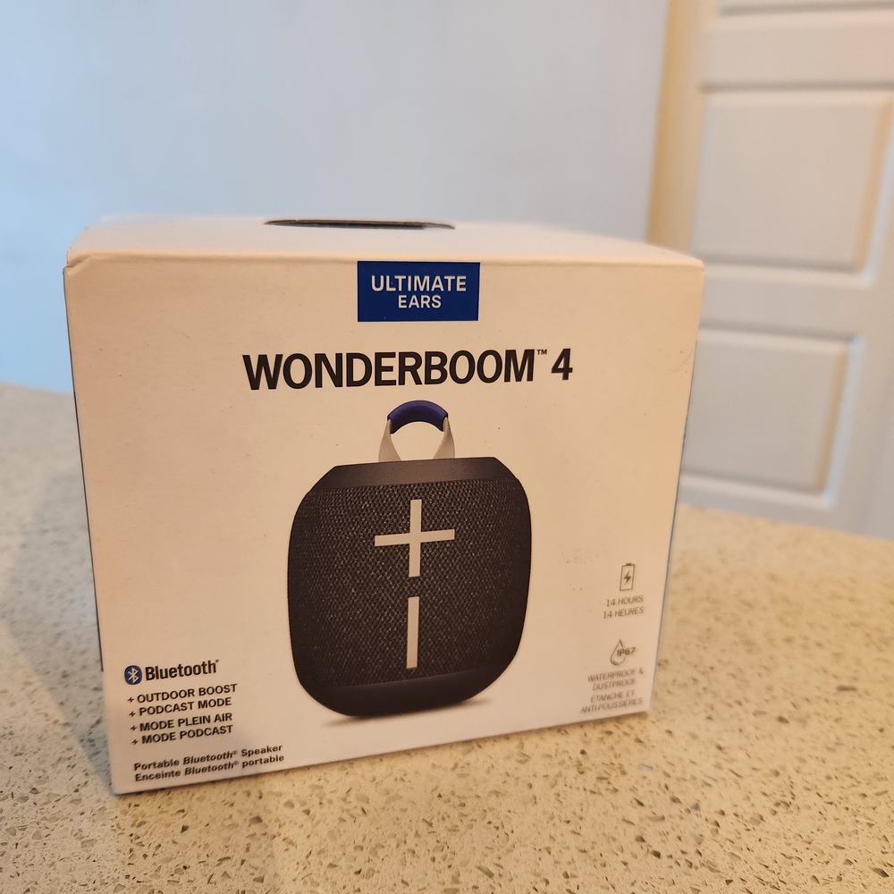Logitech Ultimate Ears Wonderboom 4 - Black